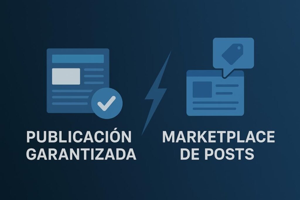 Por qué la publicación garantizada supera al marketplace de posts